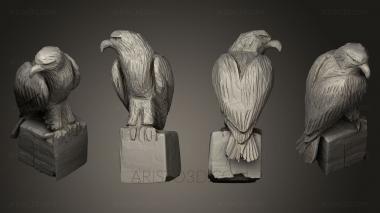 Bird figurines (STKB_0132) 3D model for CNC machine